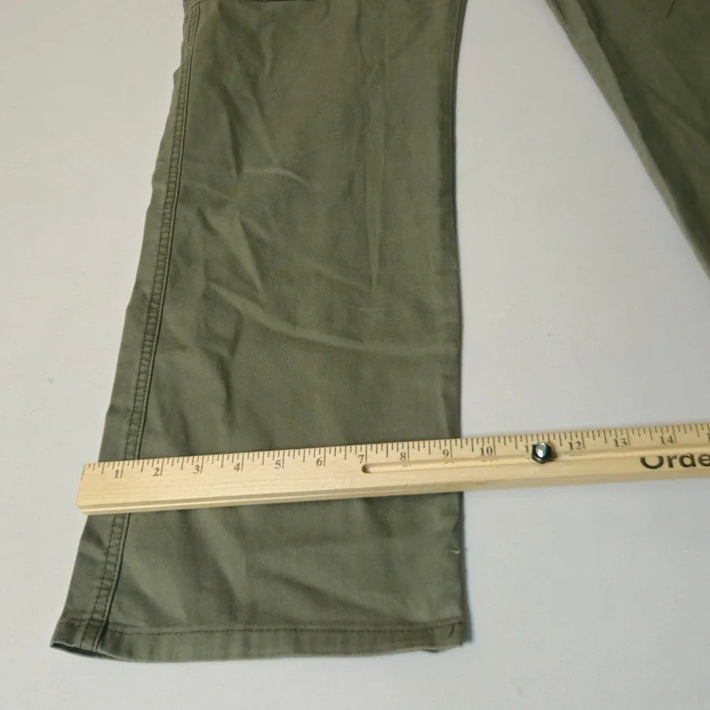 Wrangler ATG Cargo Pants Mens 32x34 Green All Terrain Gear Straight Leg‎ Utility